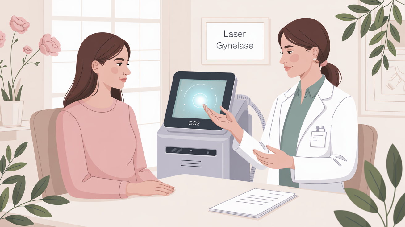 L’intime esthétique : Laser CO2 GYNELASE 
