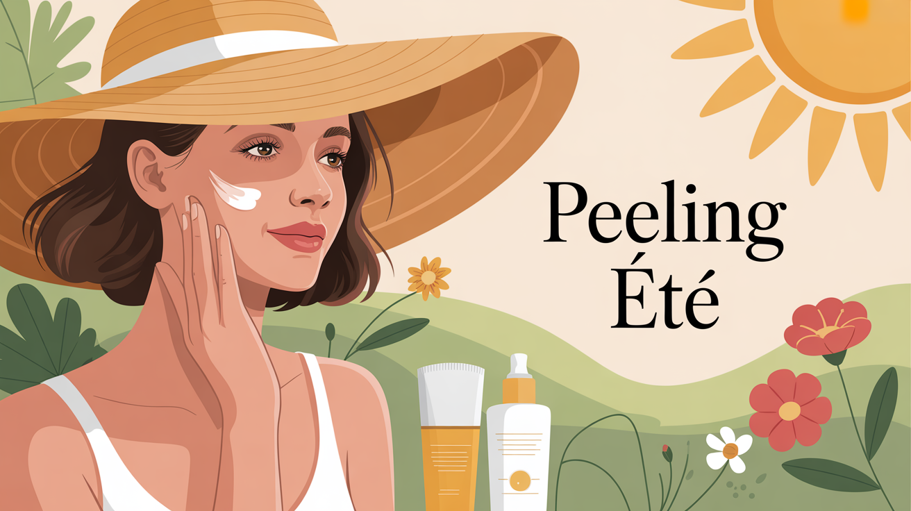 Peeling l’été : est-ce recommandé ?
