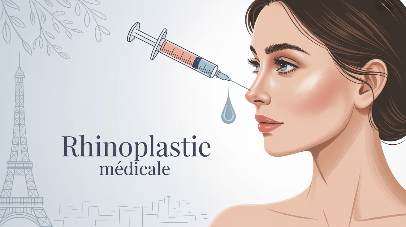 Rhinoplastie médicale : acide hyaluronique nez