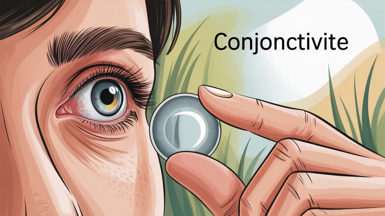 Conjonctivite et lentilles : compatibles ?