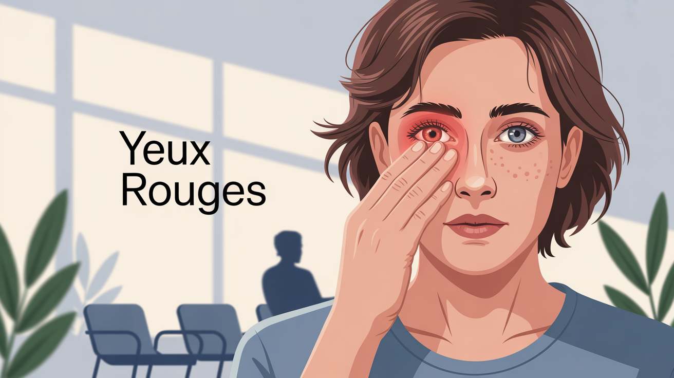 Yeux rouges, quand consulter ?
