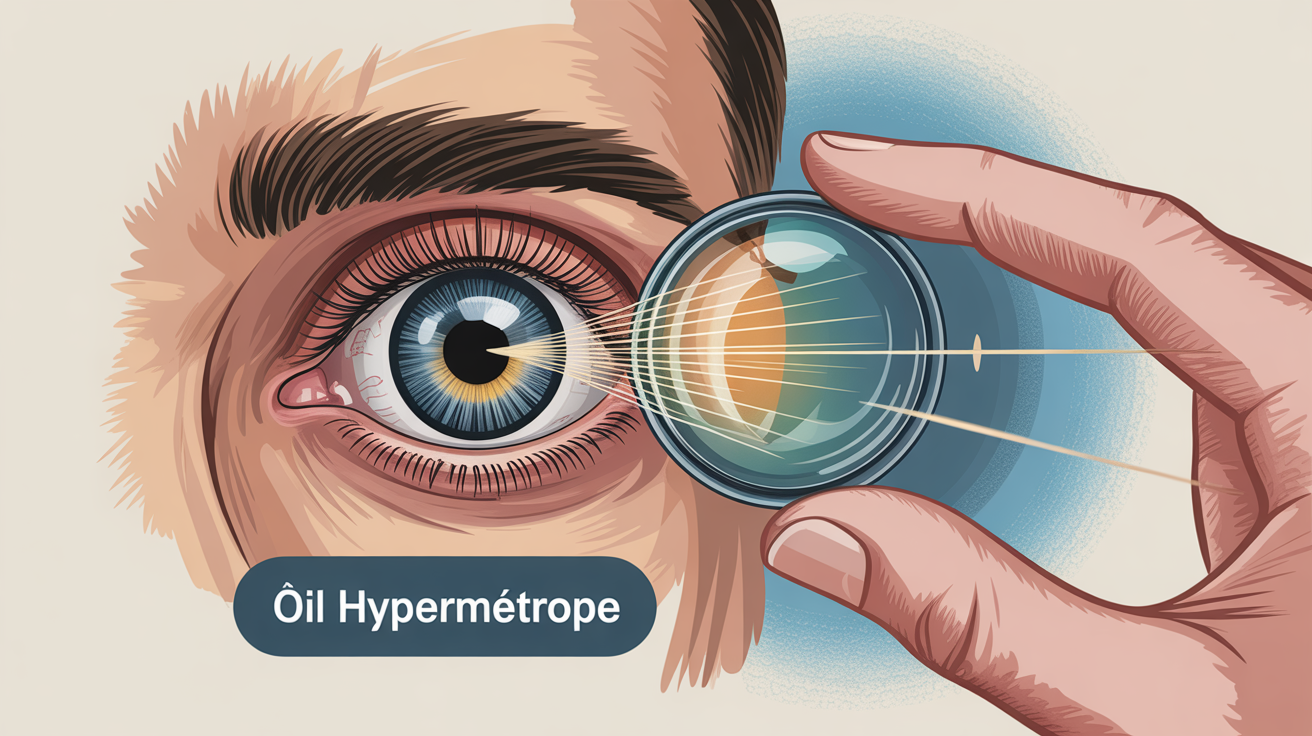 Comment corriger un œil hypermétrope ?