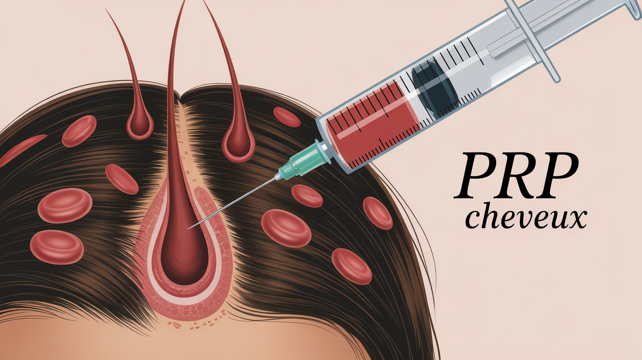 Injection de PRP pour les cheveux: comment ça marche?
